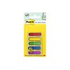 Post-It Flags, .5" X 1.7", 100 Flags with Dispenser, Red,