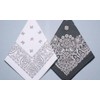 S&S Worldwide Bandanas - Black/White Western (Pack of 12)