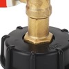 IBC Tote Adapter 3/4in Brass Tote Fitting Coarse Thread 275‑330