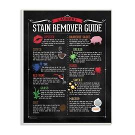 Stupell Industries Laundry Stain Remover Guide