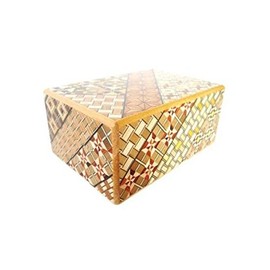 Yosegi Puzzle Box 4 sun 4 steps