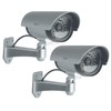 ELRO CDB25S-2 Outdoor Dummy Surveillance Camera with LEDs Pack of