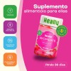 Heally Women Multivitamínico Mujer Gomitas Azúcar Omega Ácido Hialurónico Acaí