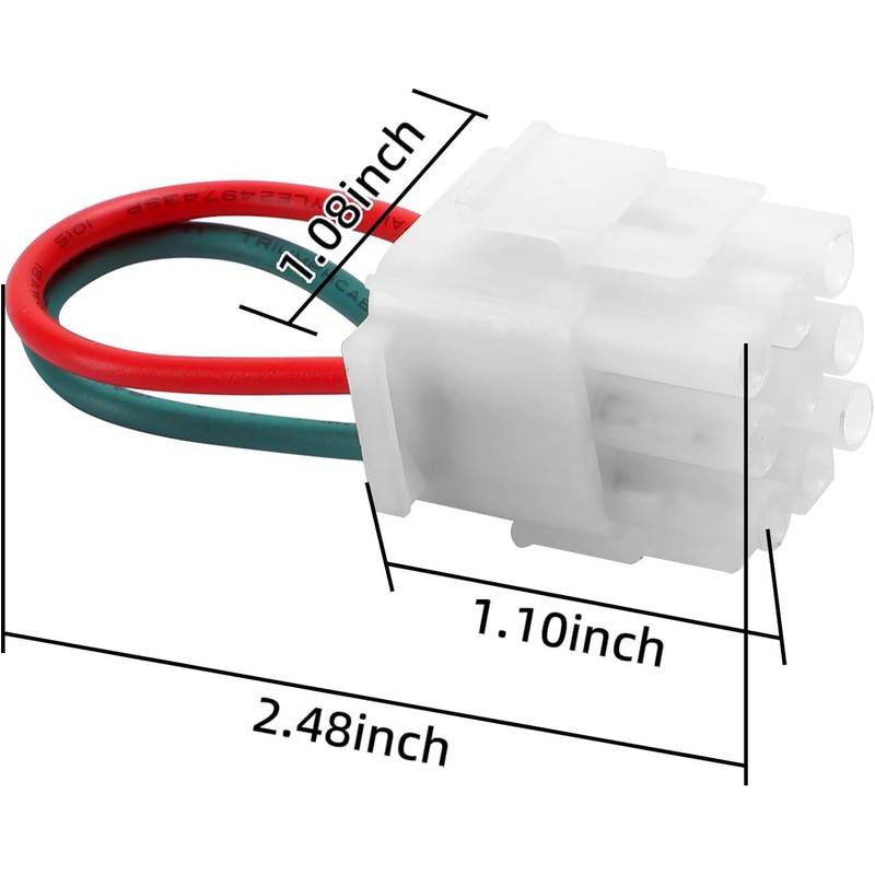 10L0L Golf Cart Jumper Run Plug for EZGO RXV 2008-up