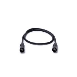 Digiflex 10 Foot Cat6A S/FTP Cable​ with REAN Locking Ethernet - High Speed Data Transfer and Power Over Ethernet Support - Flexible and Rugged Design - Black