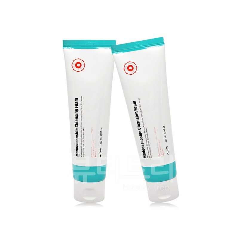 A'pieu Madecassoside Cleansing Foam 130ml + 130ml / 어퓨 마데카소사이드