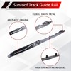 AFEISOL Sunroof Track Guides Rails Repair Kit for 2015-2020 F150