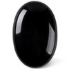 CASMON Obsidian Oval Palm Stones, Pocket Worry Stone for Anxiety