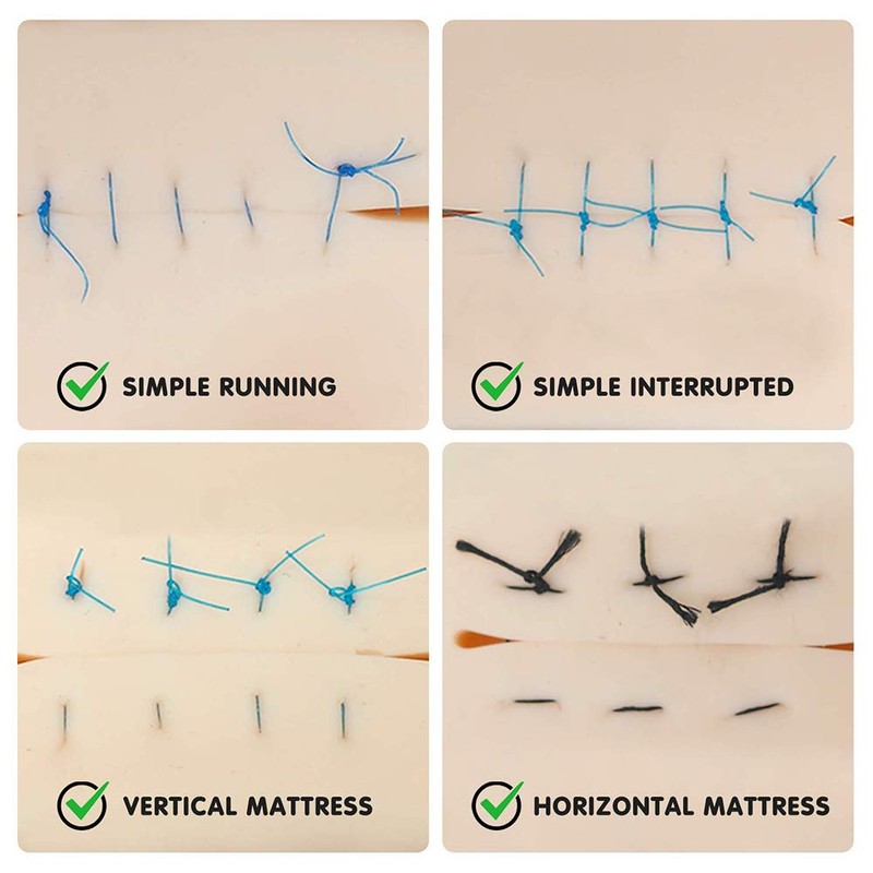Upgraded Suture pad for Medical and Veterinary Students, Ideal Refill