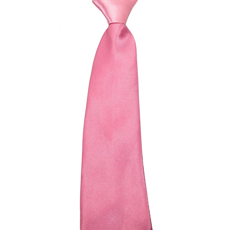1 pcs Boys Pre-Tied Ties. Satin Plain Coloured Childrens Ties.