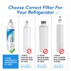 ICEPURE ADQ36006101 9690 Water Filter Fit for LG LT700P RWF1200A