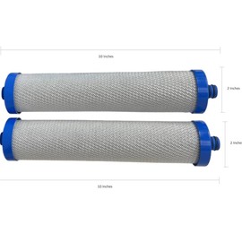 IPW Industries Inc. - WHER12 and WHER18 System - Complete Reverse Osmosis Water Filter Replacement Set for Undersink & Whole House Water Filter System