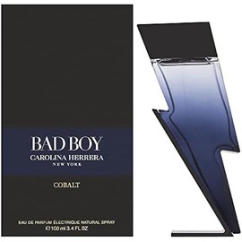 Carolina Herrera Bad Boy Cobalt Eau De Parfum Spray For Men, 3.4 Ounce