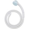 KAKUDAI 366-212-W Low Water Pressure Massage Shower Hose Set, Switchable