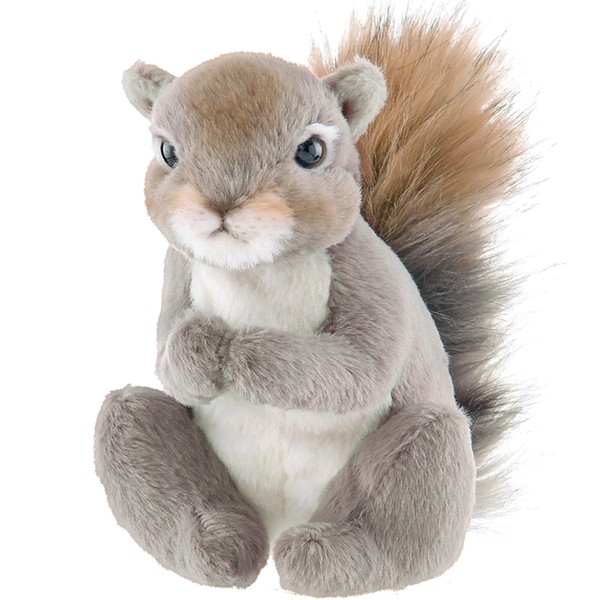 Bearington Collection Lil' Peanut Plush, Squirrel Stuffed Animal, 7 inch