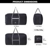 REDCAMP Foldable Extra Large Duffle Bag 100L/31 Inch, Lightweight Travel
