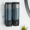 Shampoo and Conditioner Dispenser, modunful Shower Dispenser 2 Chamber No