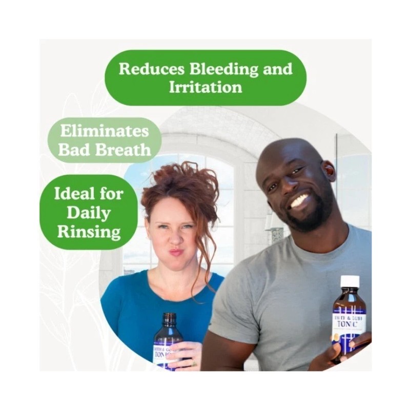 Dental Herbs Healthy Gums Starter Kit – Fluoride-Free, Alcohol-Free with