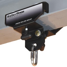 Firstlaw Fitness I-Beam Rolling Punching Bag Mount - (Select - Black - 3.5" - 7.0" Wide I-Beam)