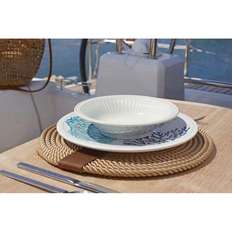 Marine Business Harmony Mare Large Flat Dinner Plate 27cm Single