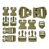 USGI ITW Nexus Replacement Buckle Set Tan "NEW"