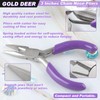 GOLD DEER 3 Zoll Mini Lange Zange mit Schneider Kette