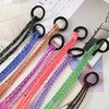 LeTradeJP 10個セット ヘアエクステ ウィッグ エクステンション 可愛い カラフル グラデーション 四つ編み 編み込み