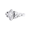 Windalf Bohemia RIGANI 9mm Celtic Love Knot Ring with Crystal