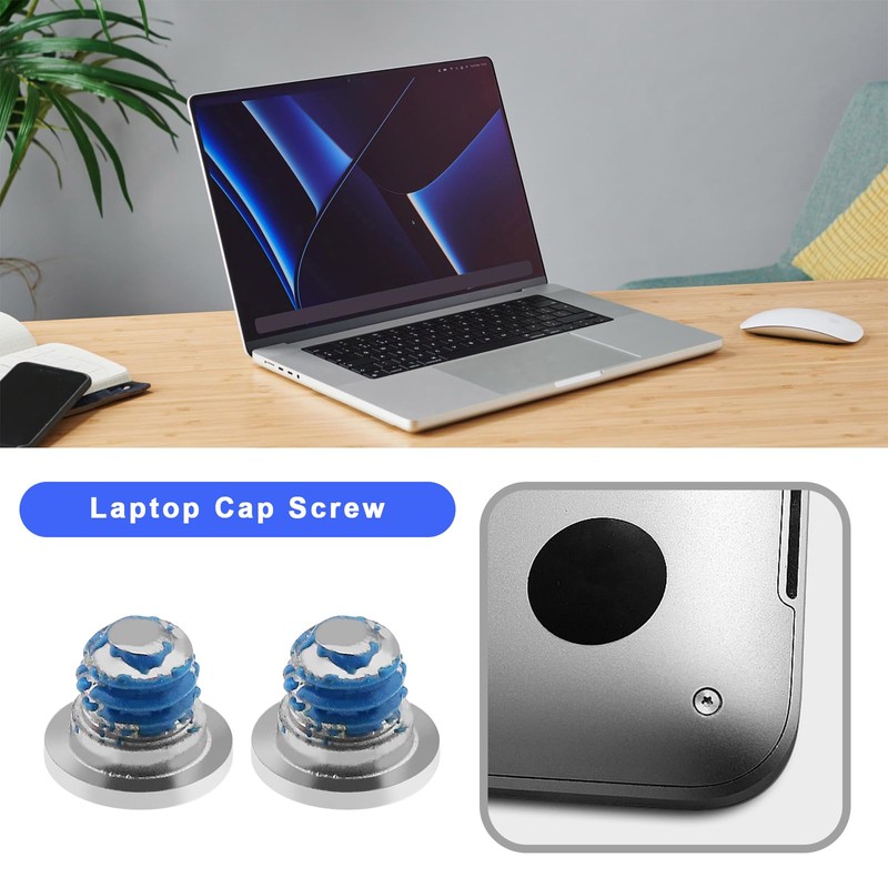 EMSea 2 Sets Bottom Base Screws Compatible with MacBook Pro