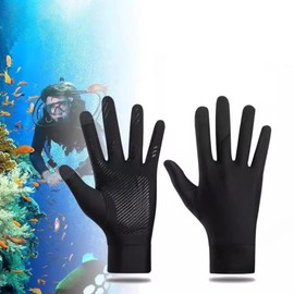 Poemtian Protection Gloves, Sun Protection Full Finger Non-Slip Gloves for Cycling, Fishing, Driving, Cycling, Riding, Golfing, Workout