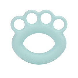 Finger Strength Trainer Hand Grip Exerciser Strengthener Silicone for Children AdultCyan