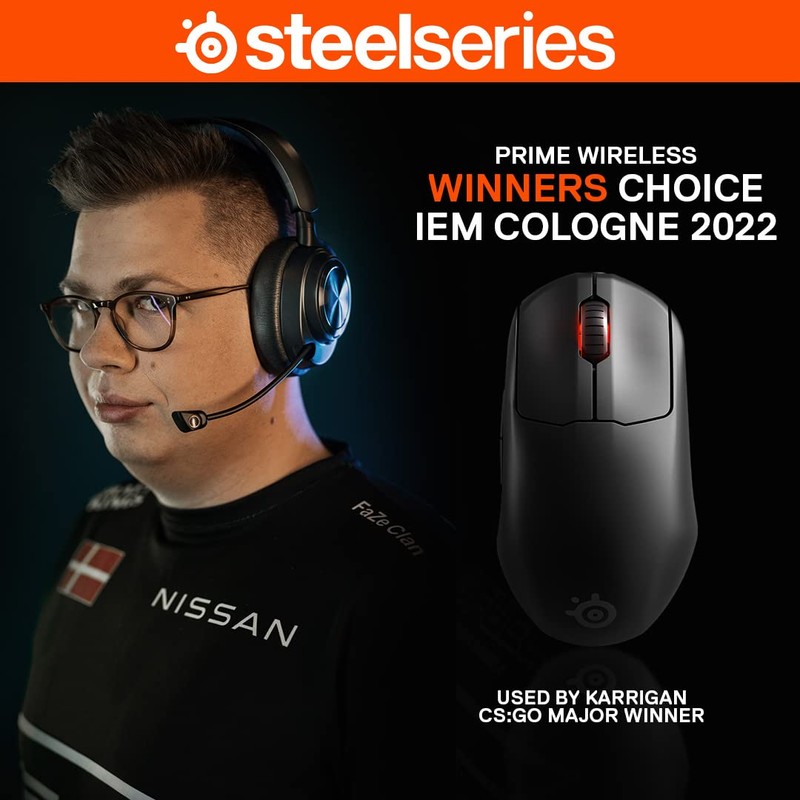 SteelSeries Esports Mini Wireless FPS Gaming Mouse – Ultra Light