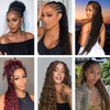 Human Braiding Hair for Boho Braids Mixed Synthetic Hair 2Bundles