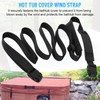 GDW Heavy Duty Hot Tub Cover Wind Straps FITS Most