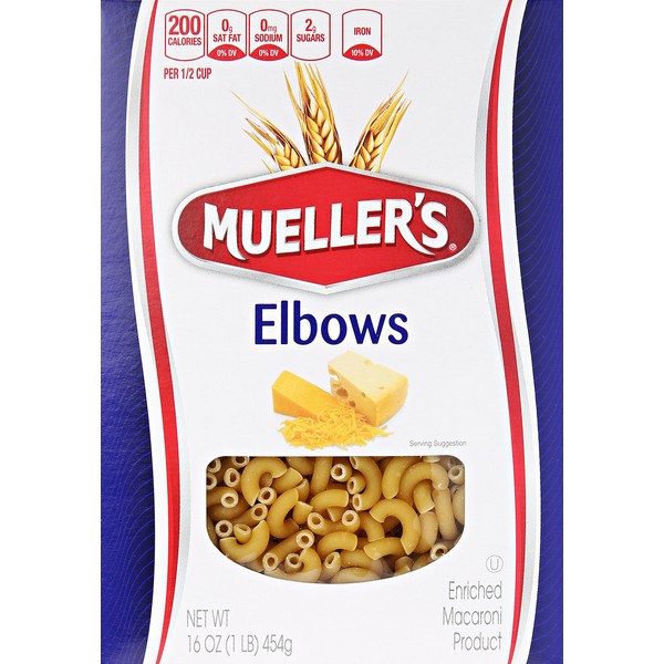 Mueller's Elbows, 16 Ounce
