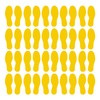 LiteMark Floor Vinyl Decals Footprint Stickers – line up Stickers