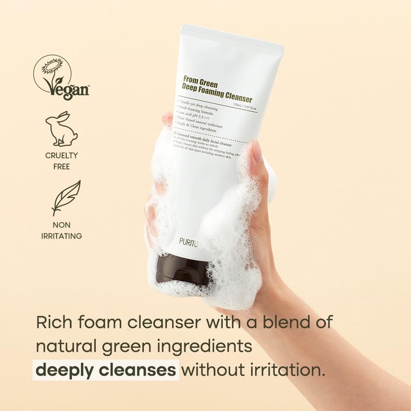 Purito Seoul [Purito Seoul]From Green Deep Foaming Cleanser 150ml