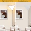 haultop Dimmable LED Corner Light with Remote, 3000K/4000K/6000K Plug in