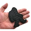 1x USA Flag Sasquatch Emblem American Flag Bigfoot Car Badge