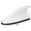 2 Pack Universal Shark Fin Car Roof Antennas with AM/FM