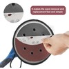 Senmai Tools Sanding Discs 180 mm Velcro 8 Holes Grit
