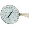 Conant T10SN Dial Thermometer, Large, Satin Nickel