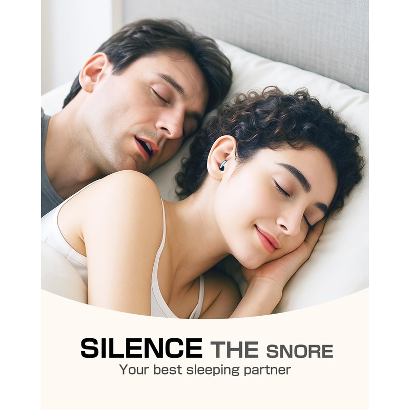 Ear Plugs for Sleeping and Concerts with Cord, Anti-Loss Reusable