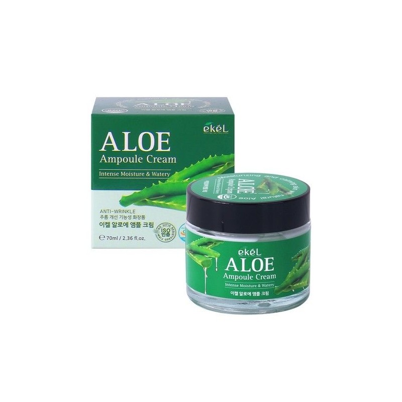 Ikel Ekel Ampoule Cream 70ml No Aloe / 이켈 앰플
