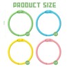Arcjunys Binder Rings Multicolor Book Binder 30mm Loose Leaf Binder