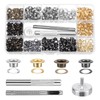 MumdoYAL 400 Pieces Eyelet Set, Four Colours, Inner Diameter 5