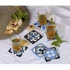 Set ironing beads Coasters - Cement tiles