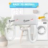 BiJun Ironing Board Hanger Wall Mount, Ironing Board Hanger with