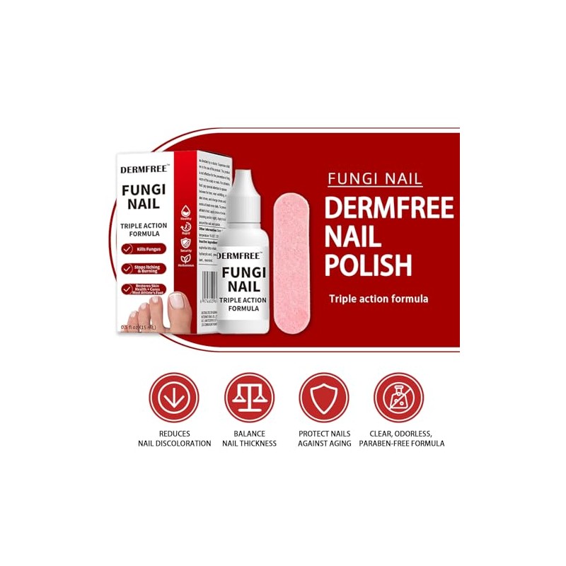 Fungi Nail ToenailTreatment,Gentle Formula,Effectively lmproves Nails for a More Beautiful