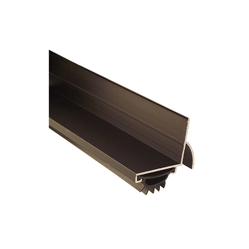 Pemko 085590 210DV48 Door Shoe, Dark Bronze Finish with Black